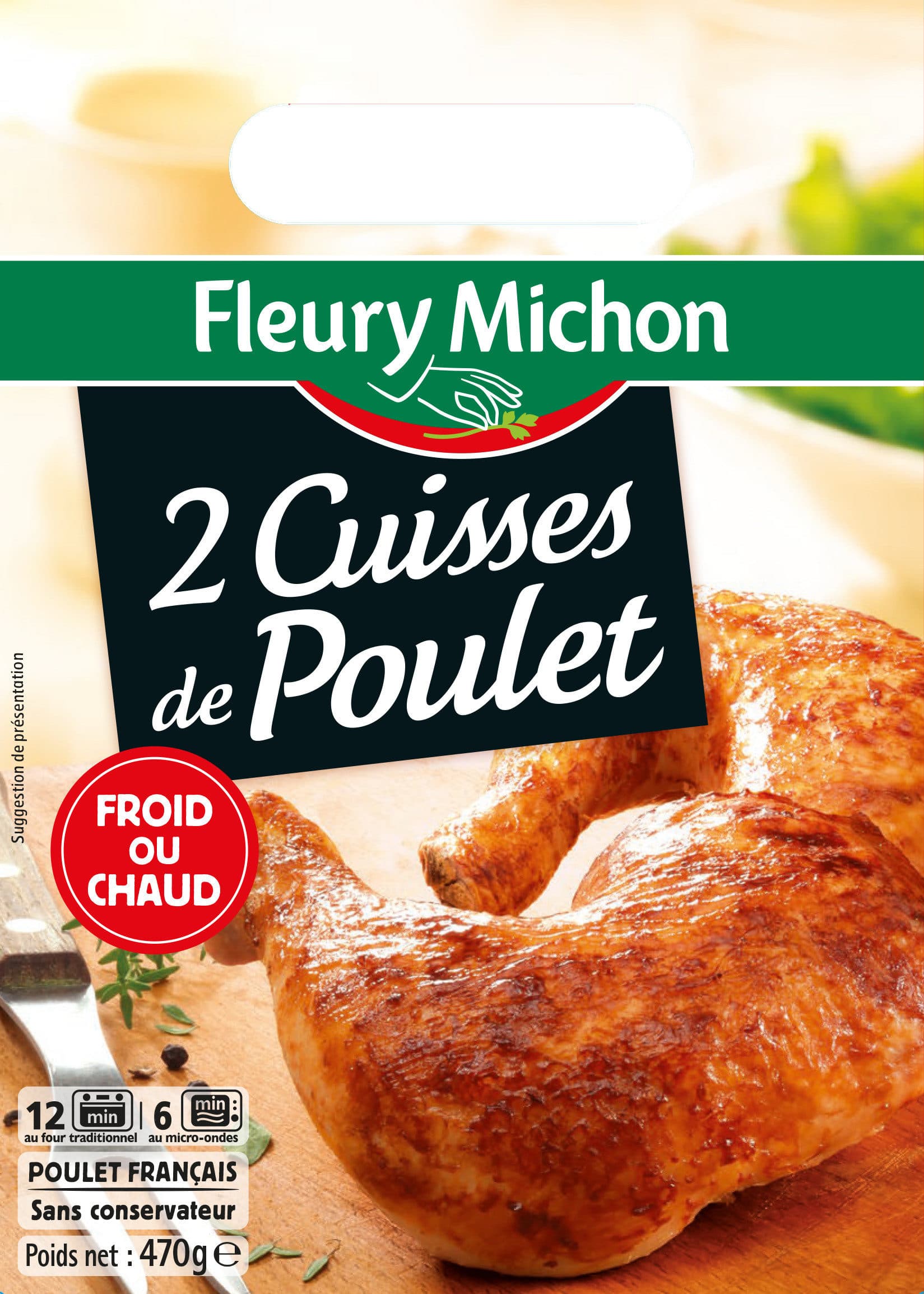 Fleury Michon 2 Cuisses de poulet packshot