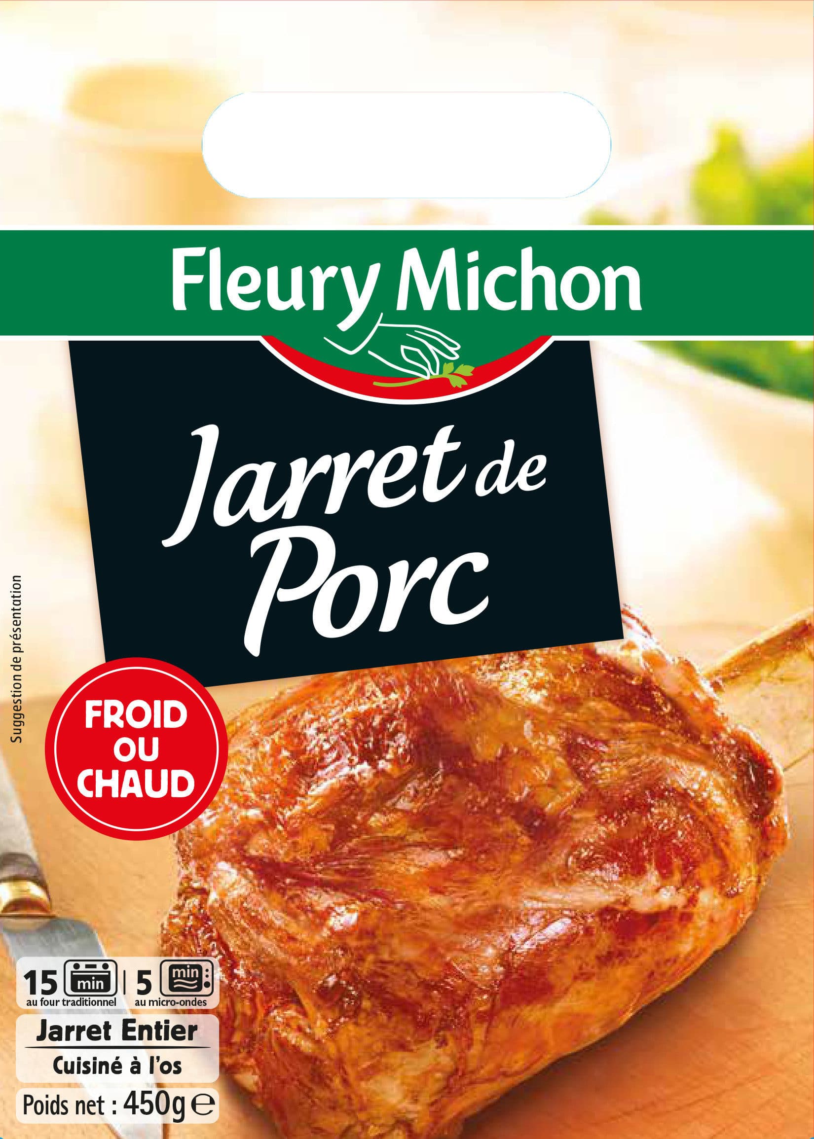 Fleury Michon Jarret de porc packshot