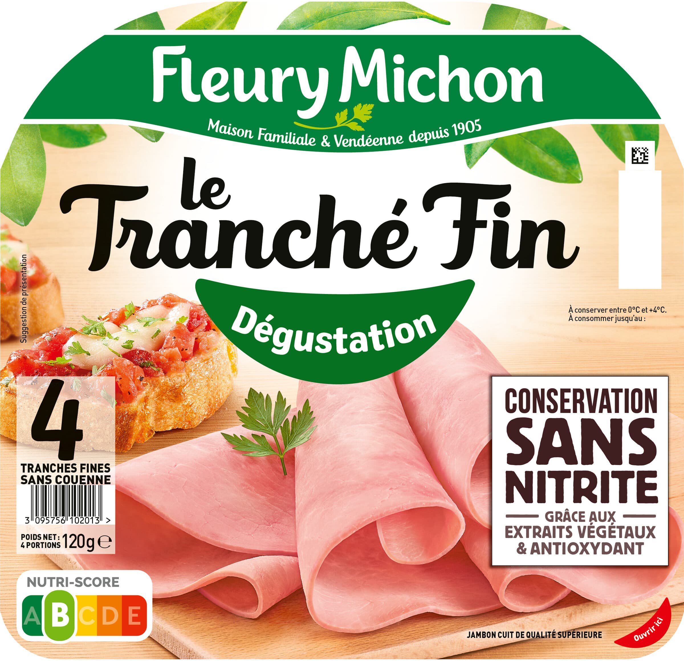 Fleury Michon Le Tranché Fin - Dégustation packshot