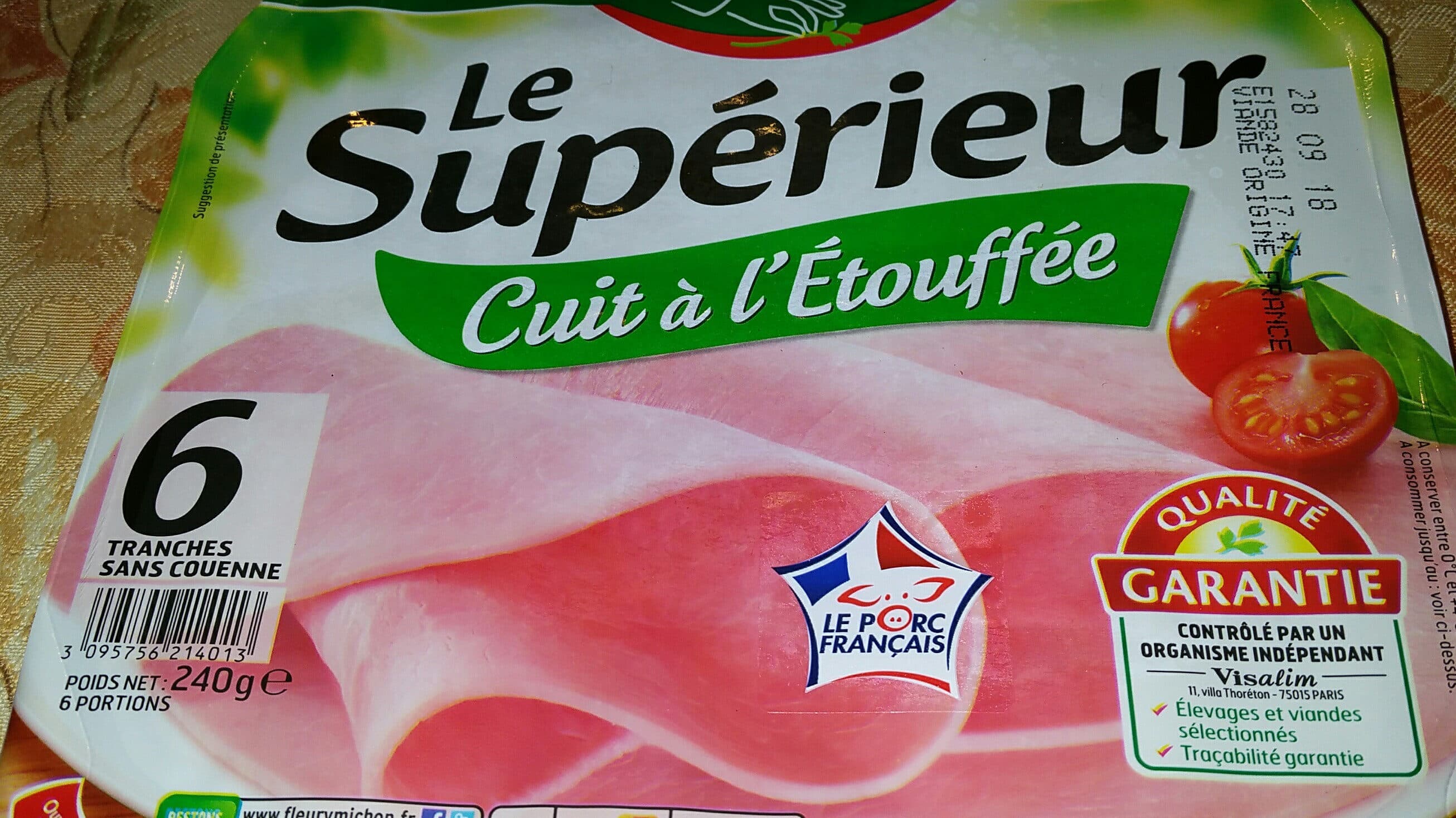 Fleury Michon Le supérieur cuit à l'étouffée - 6tr. packshot
