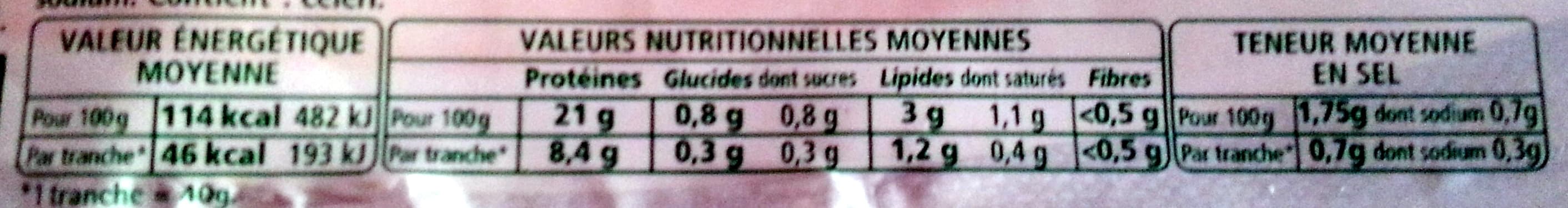 Fleury Michon Le supérieur cuit à l'étouffée - 6tr. packshot