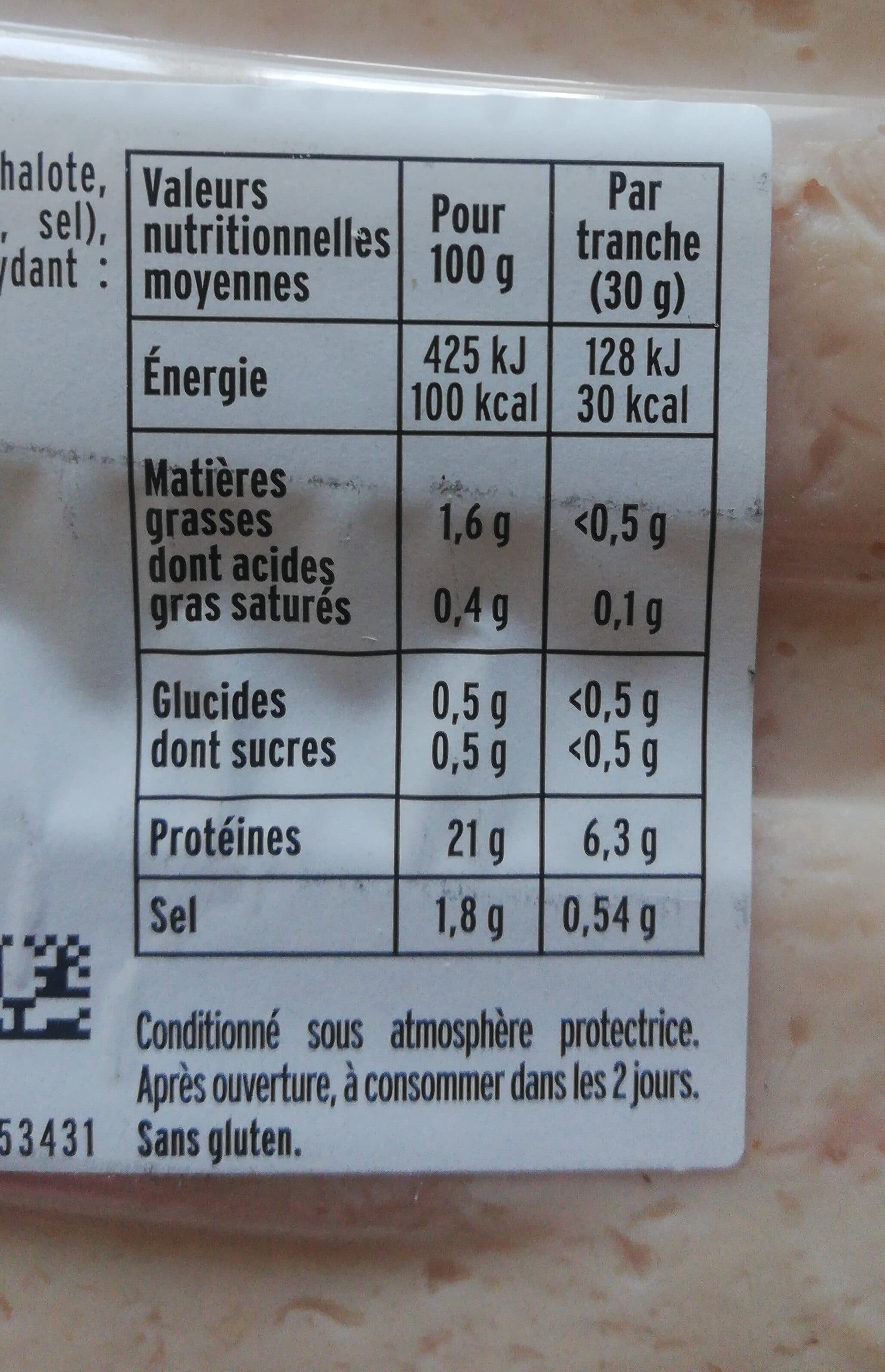 Fleury Michon Blanc de POULET Doré au Four packshot