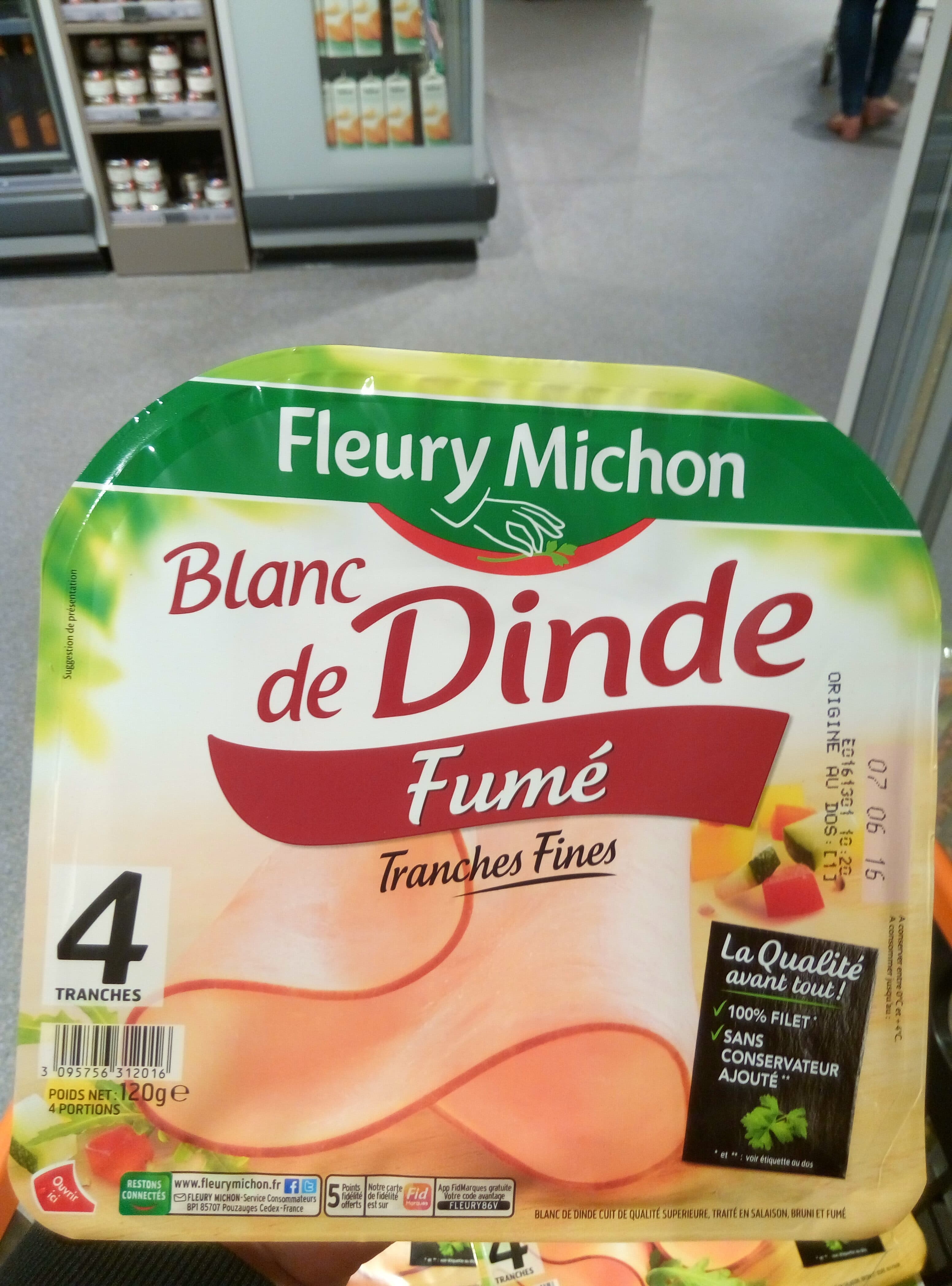 Fleury Michon Turkey Breast - Smoked packshot