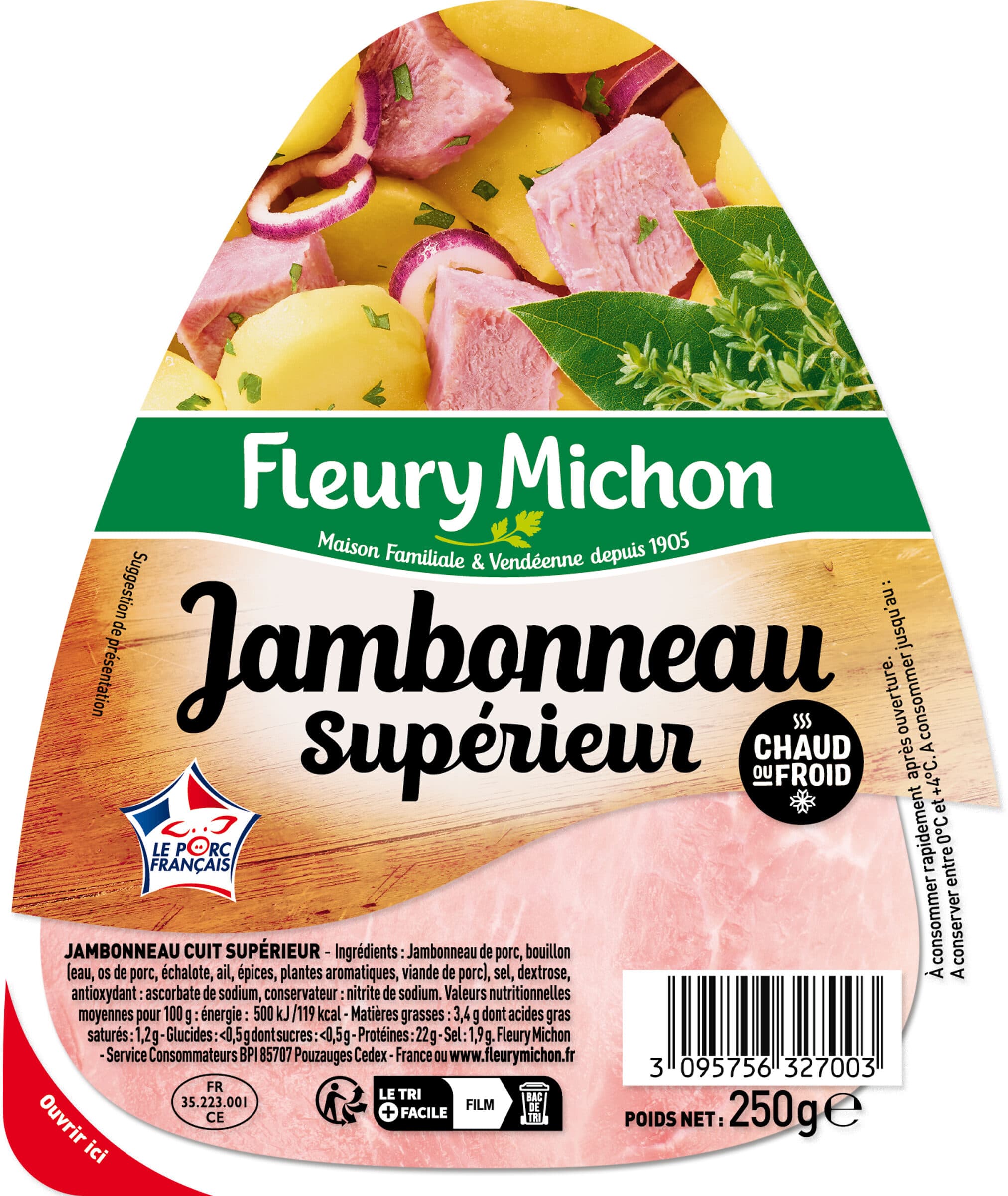 Fleury Michon Jambonneau - Qualité Supérieure packshot