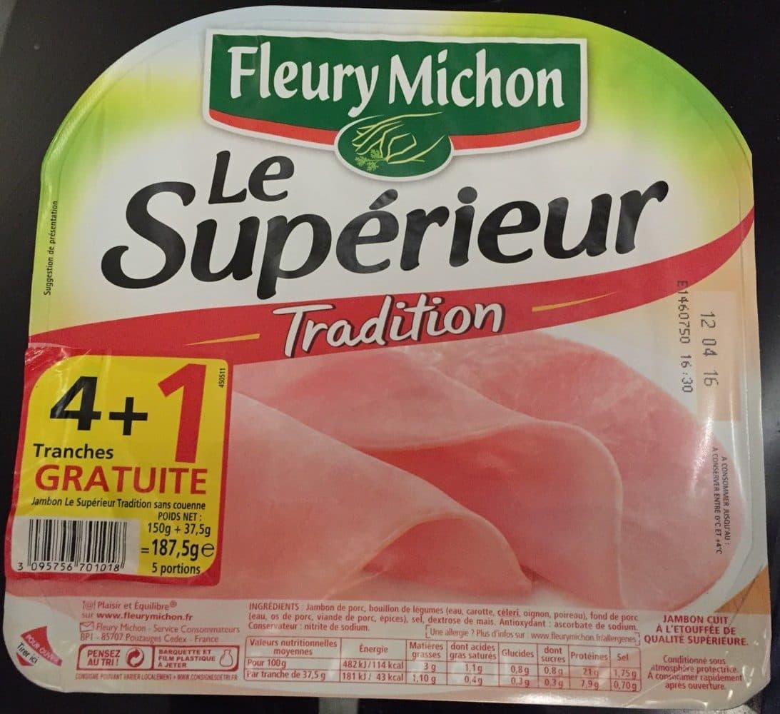Fleury Michon Le Supérieur Tradition packshot