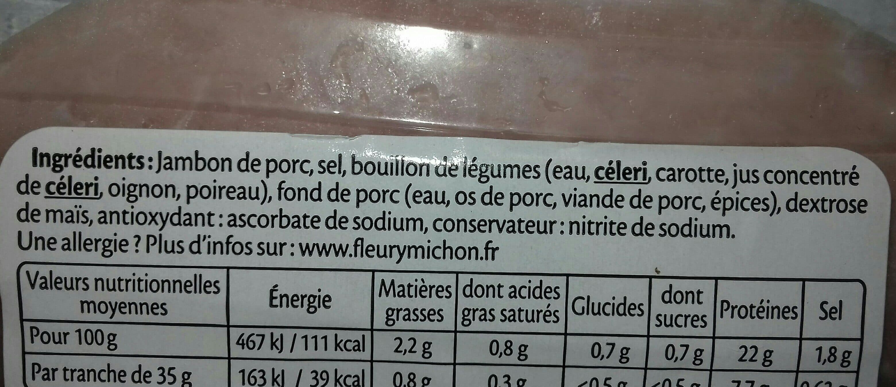 Fleury Michon Le supérieur nature packshot