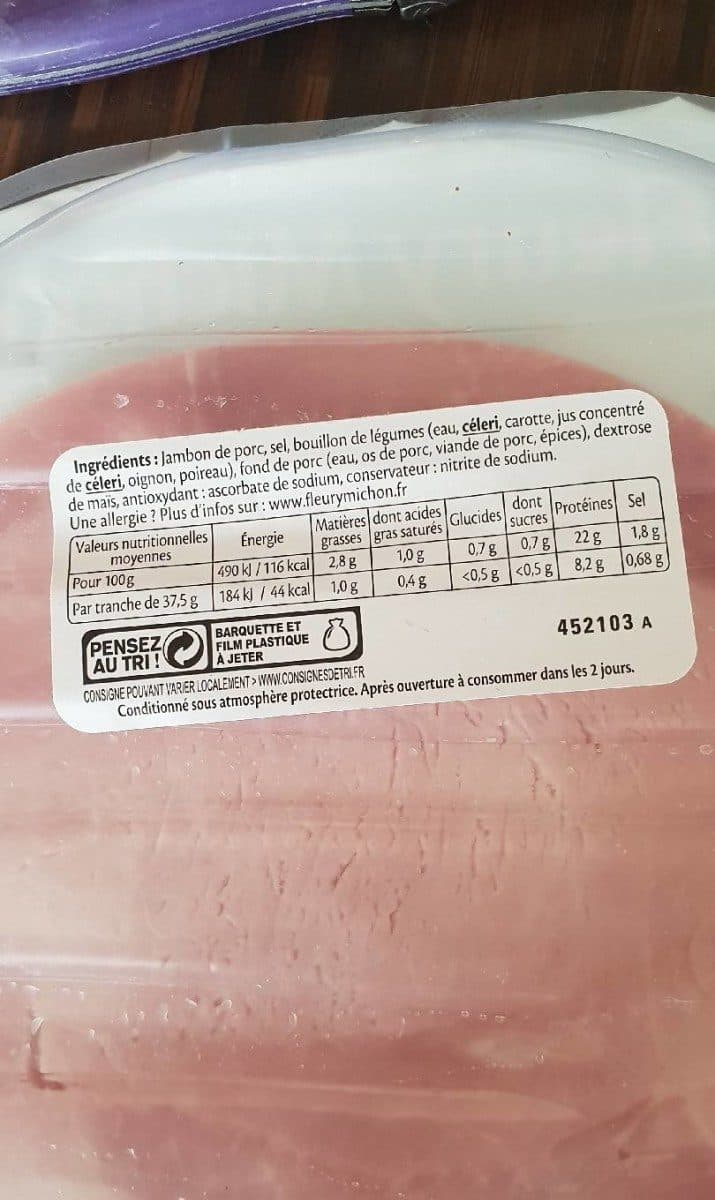 Fleury Michon Le Supérieur Nature packshot