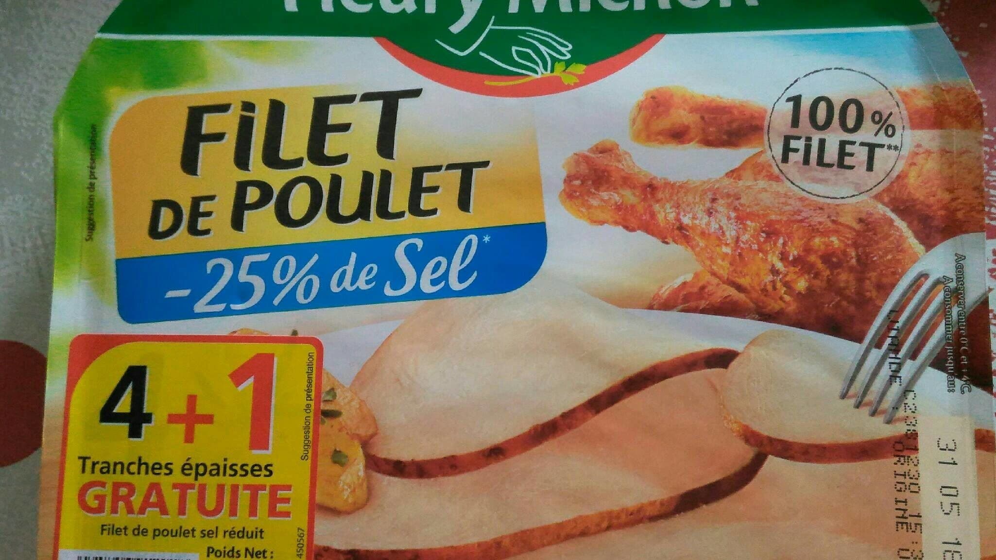 Fleury Michon Filet de Poulet packshot
