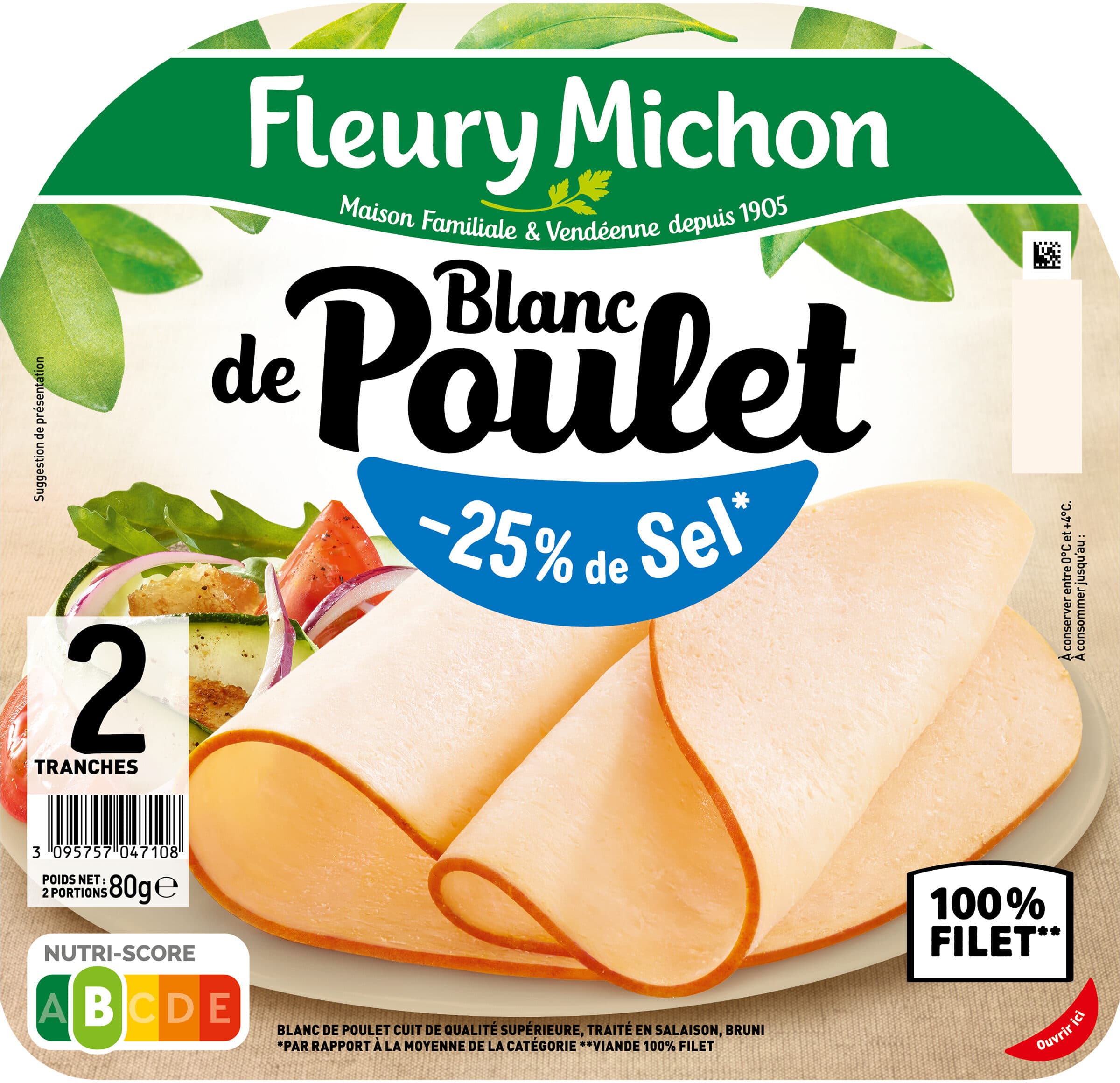 fleury Michon Blanc de Poulet packshot