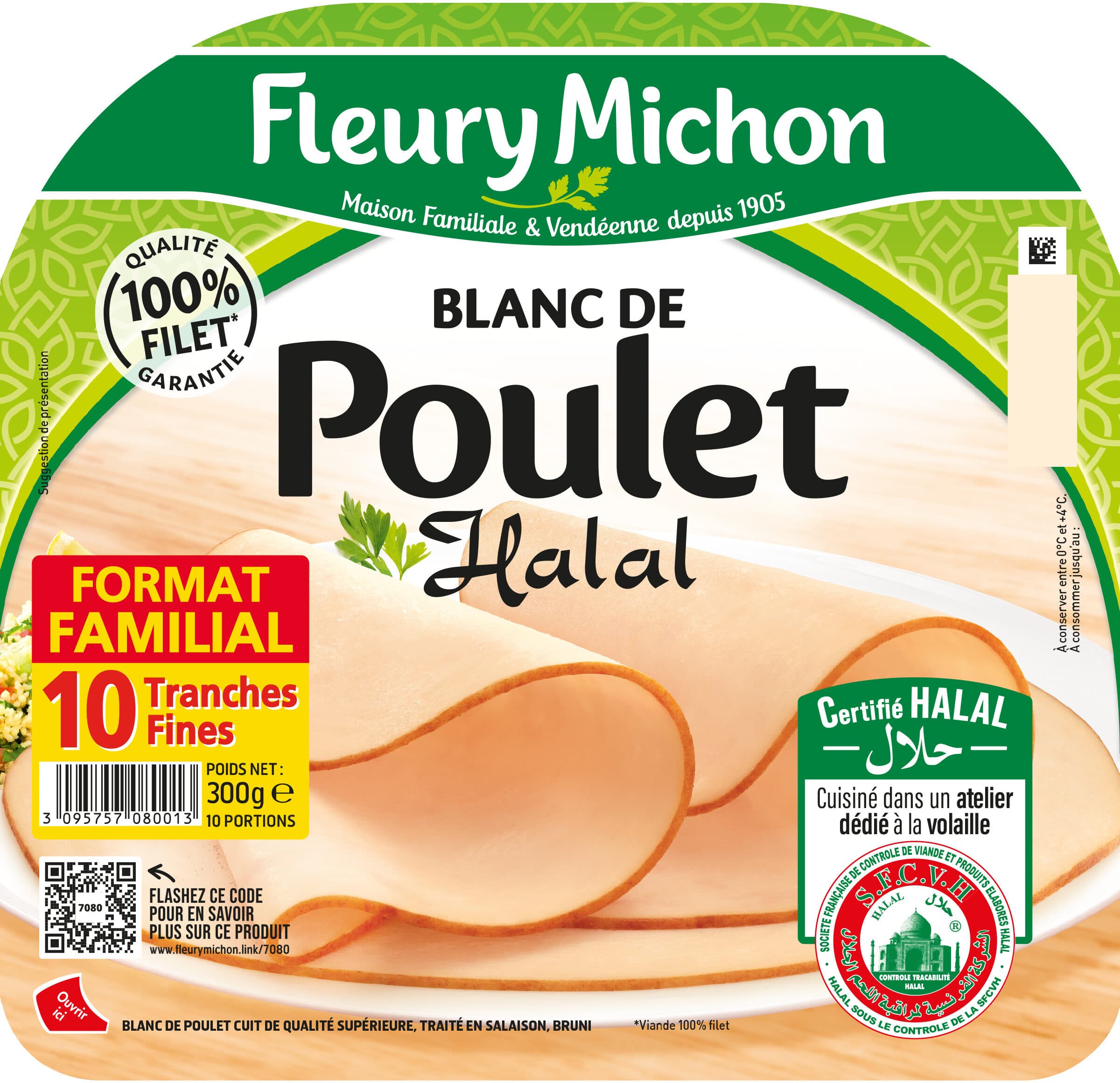 Fleury Michon Blanc de Poulet - Halal packshot