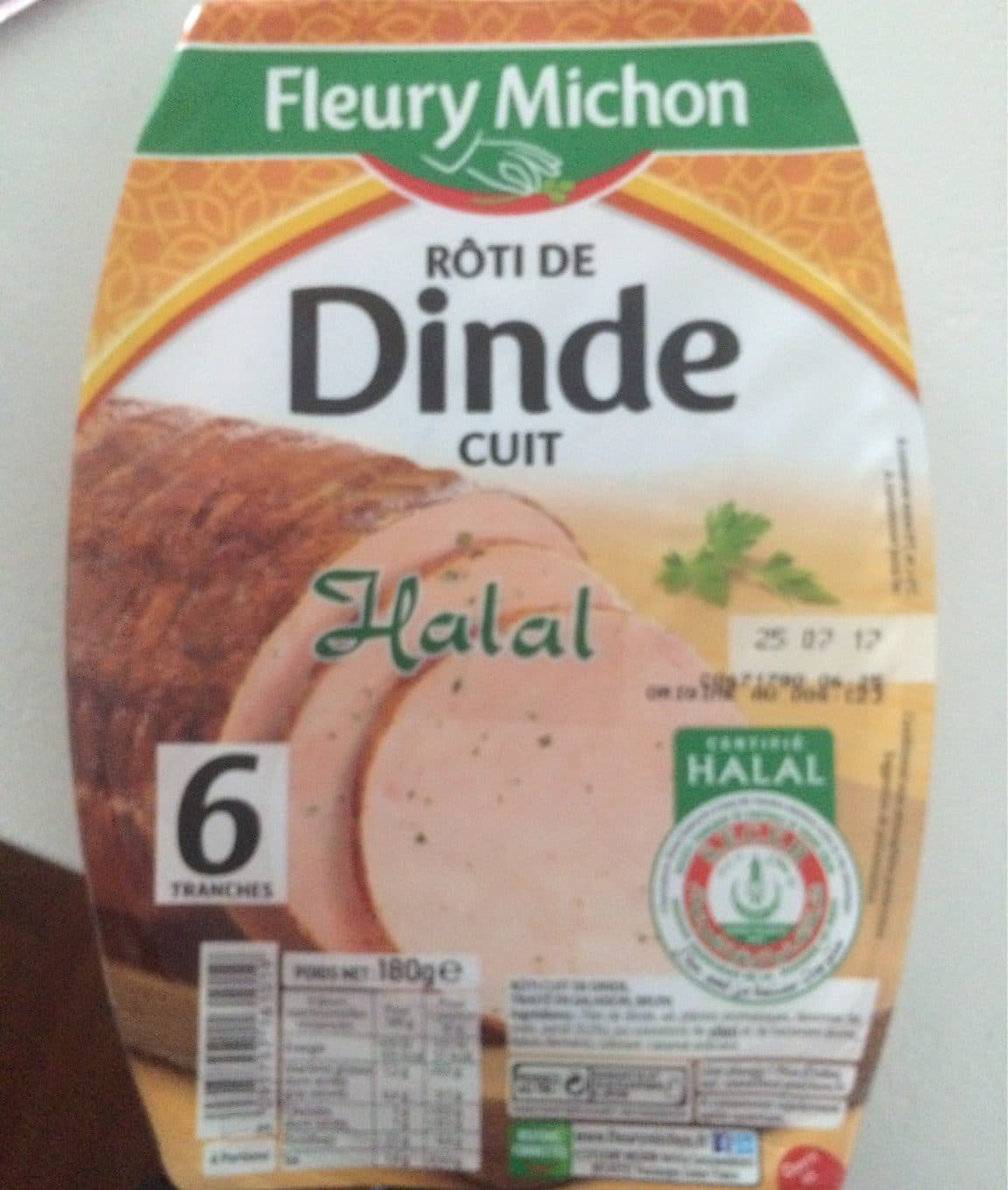 Fleury Michon Rôti de Dinde packshot