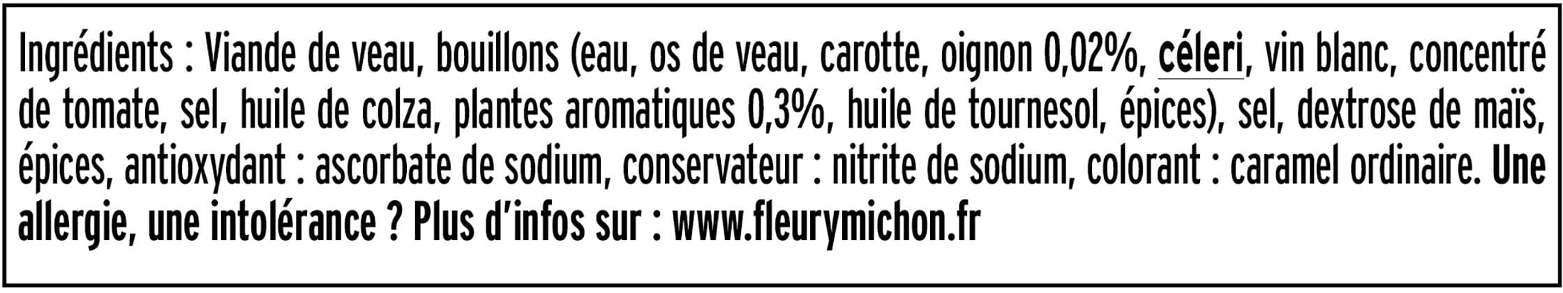 Fleury Michon Rôti de Veau - Doré au Four packshot