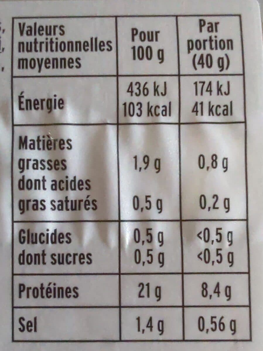 Fleury Michon Blanc de Poulet - 25% de Sel* packshot