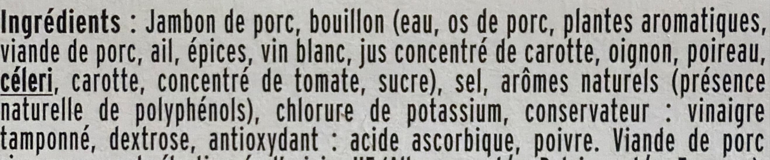 Fleury Michon Le Torchon - Cuit à l'Etouffée - 25% de sel packshot