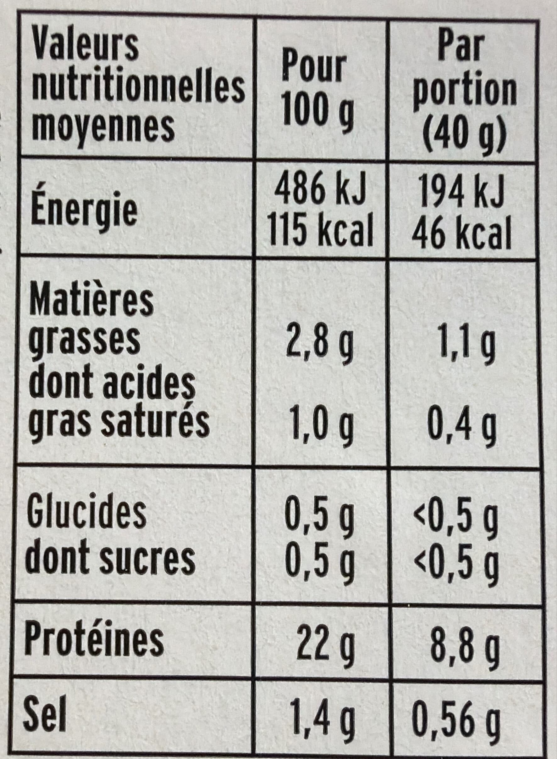 Fleury Michon Le Torchon - Cuit à l'Etouffée - 25% de sel packshot