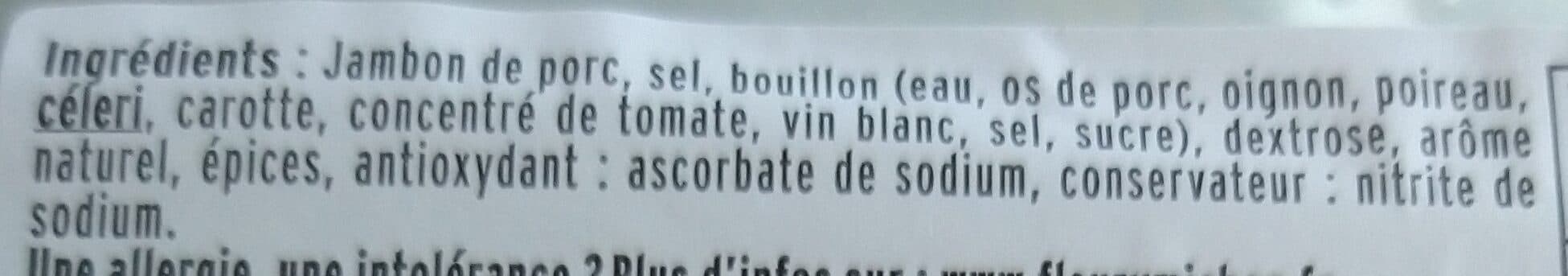 Fleury Michon Le Torchon - Cuit à l'Etouffée - 25% de sel* packshot