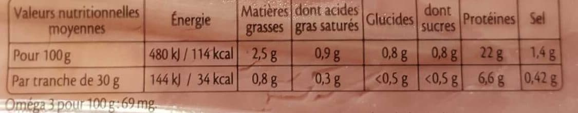 Fleury Michon Le Torchon -25% de sel tranches fines packshot