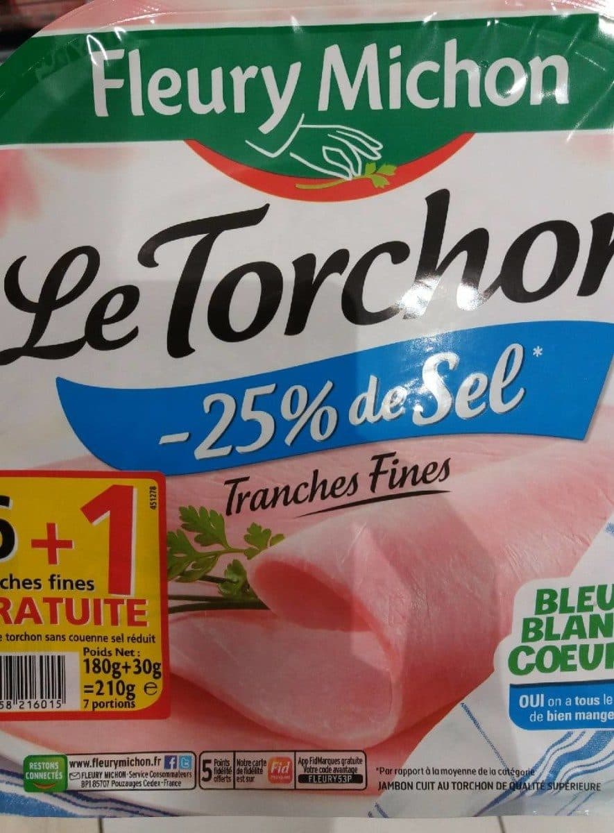 Fleury Michon Le torchon packshot