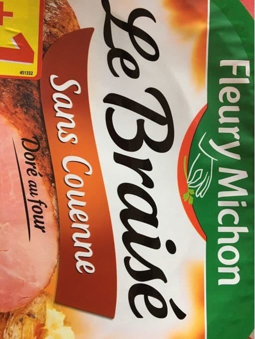 Fleury Michon Le Braisé packshot