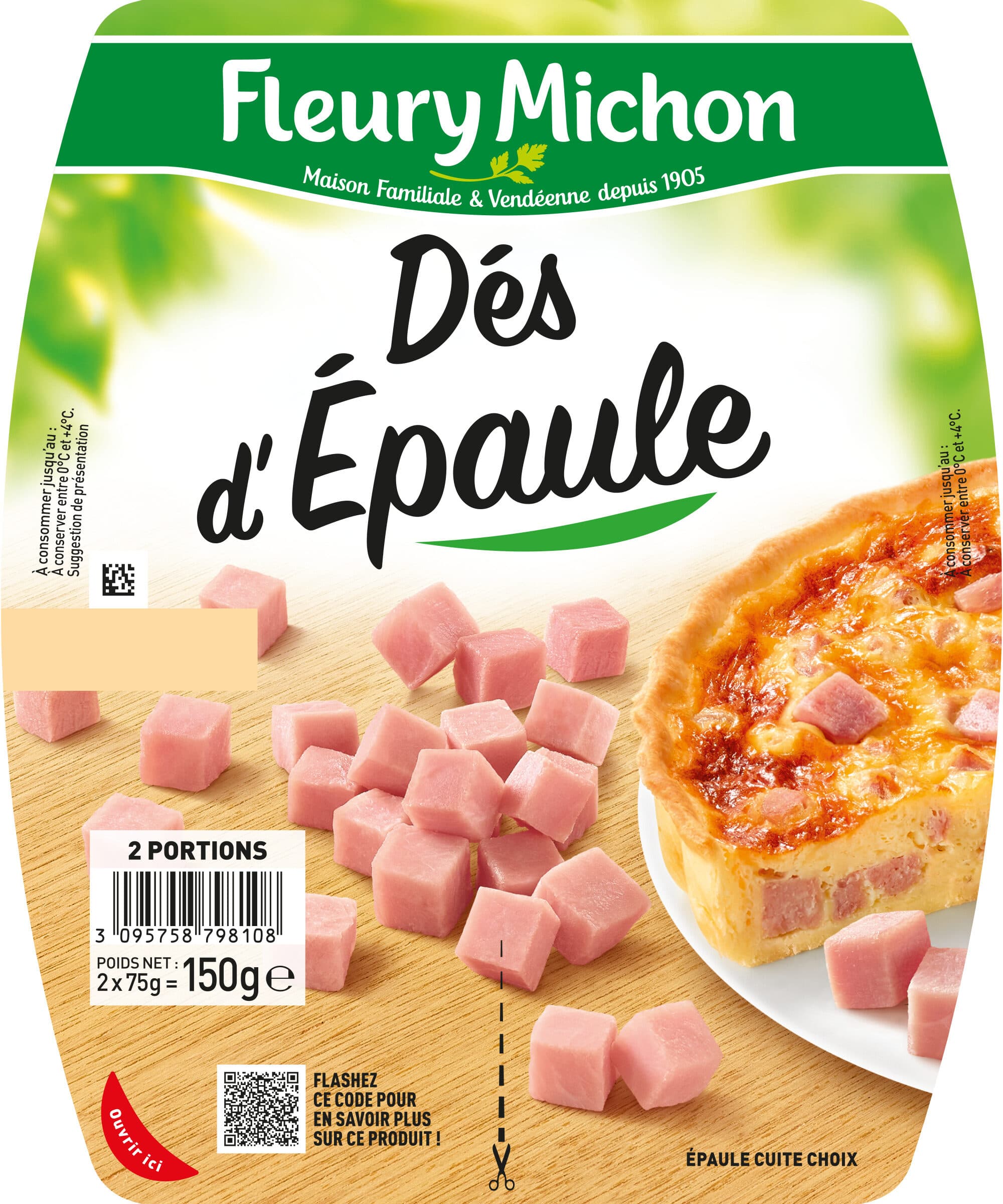 Fleury Michon Dés d'Épaule packshot
