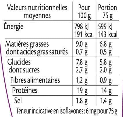 Fleury Michon Emincés Végétal herbes de Provence packshot