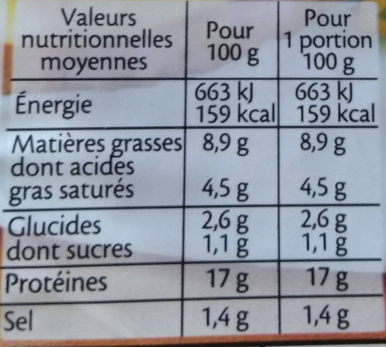Fleury Michon Haché de Jambon - à l'Emmental packshot