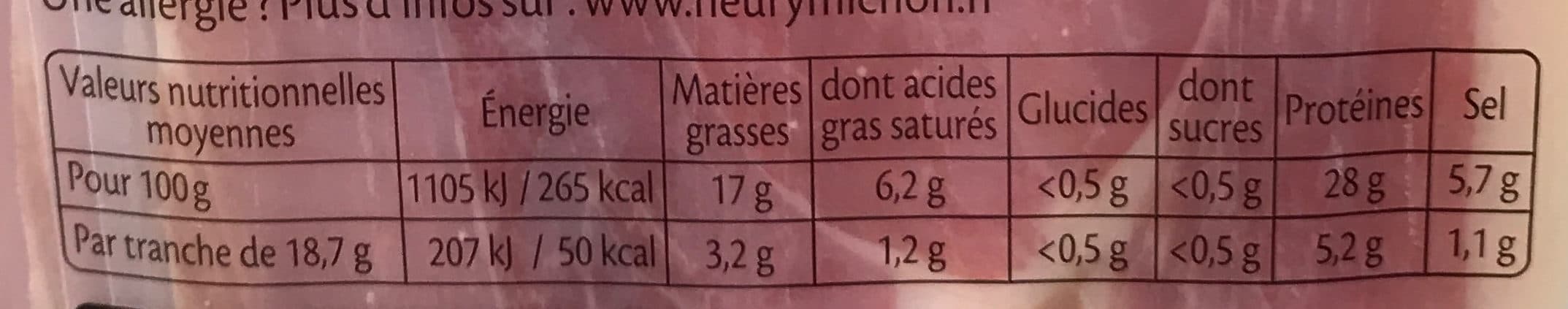 Fleury Michon Jambon Sec (4+1 gratuite) packshot