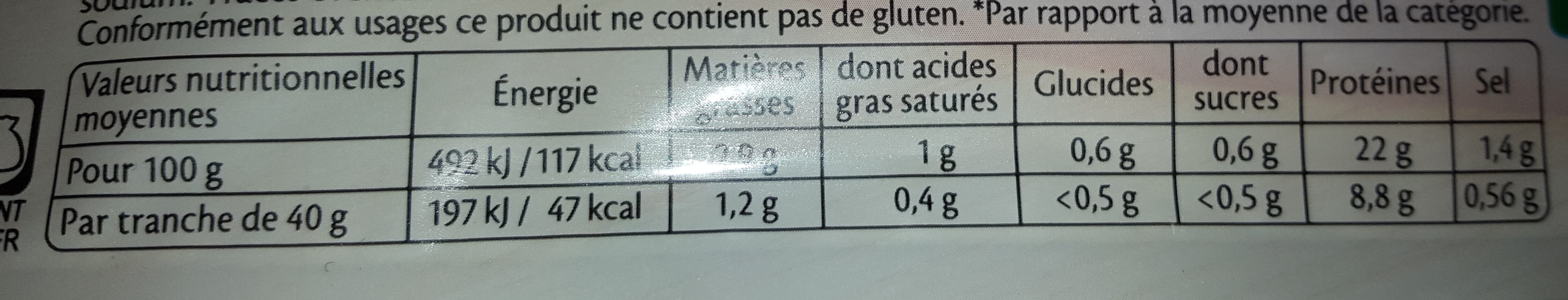 Fleury Michon Jambon Cuit De Paris De Qualité Supérieure packshot