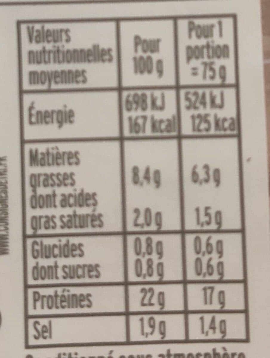 Fleury Michon Émincé de poulet rôti packshot