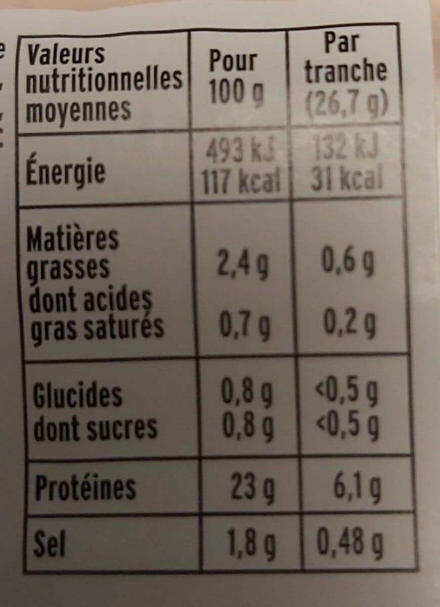 Fleury Michon Filet de poulet rôti packshot