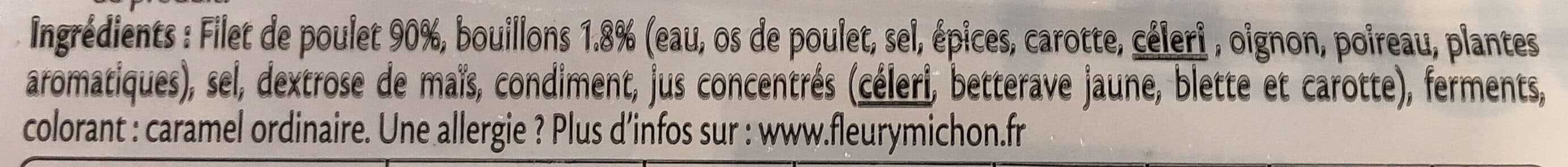 Fleury Michon Filet de poulet rôti packshot