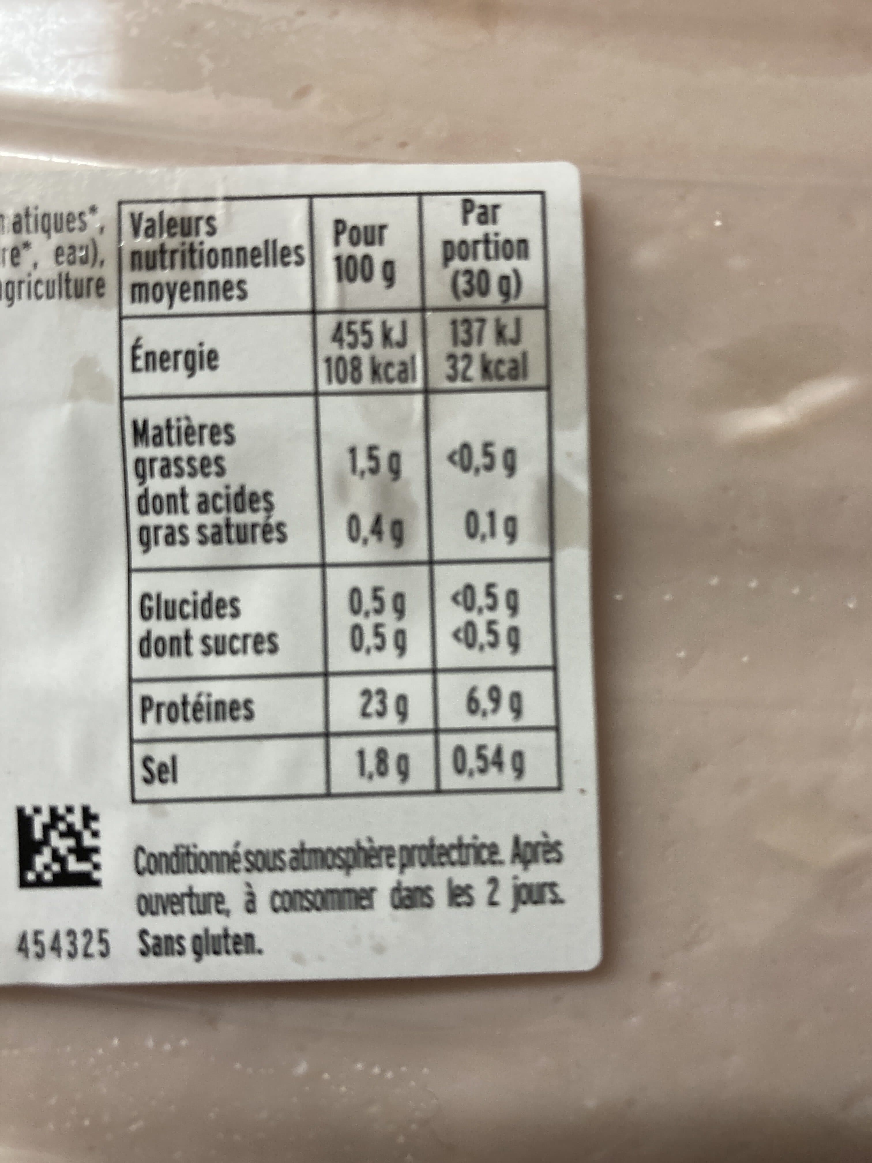 Fleury Michon Blanc de Poulet - BIO packshot