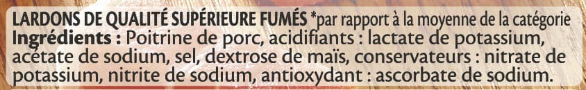Fleury Michon Allumettes - Fumées -25% de sel* - FILIERE FRANCAISE D'ELEVEURS ENGAGES packshot