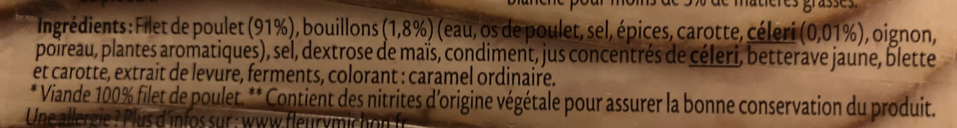 Fleury Michon Filet de Poulet Roti packshot