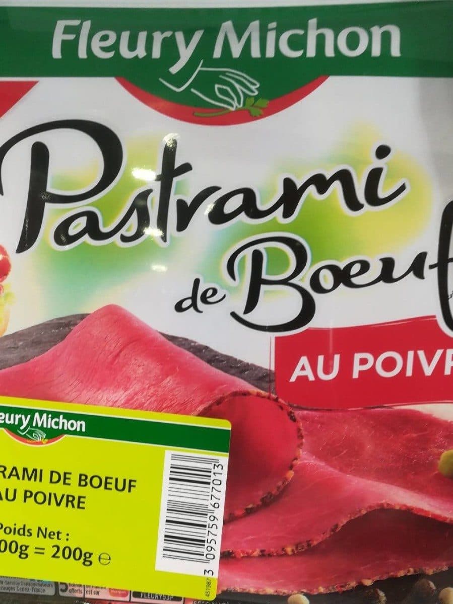 Fleury Michon À Pastrami de bœuf au poivre packshot