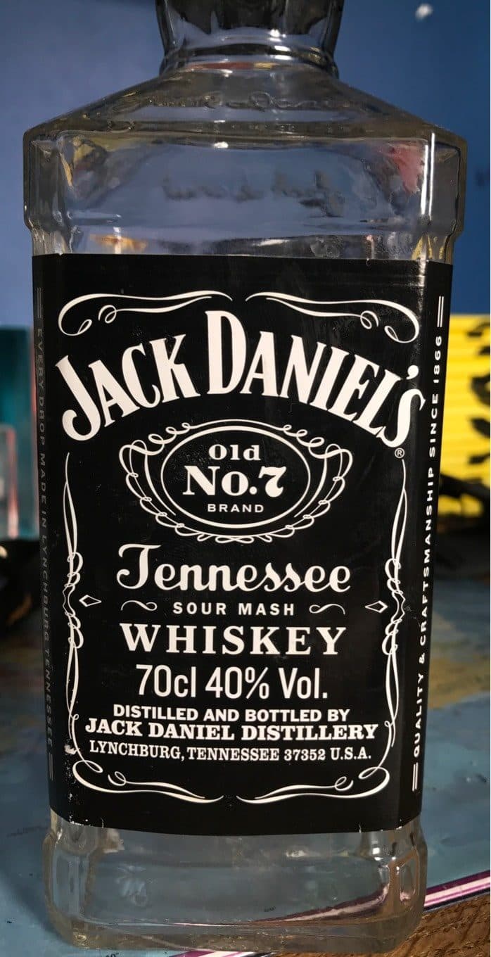 Jack Daniel's Whisky Old N°7 packshot