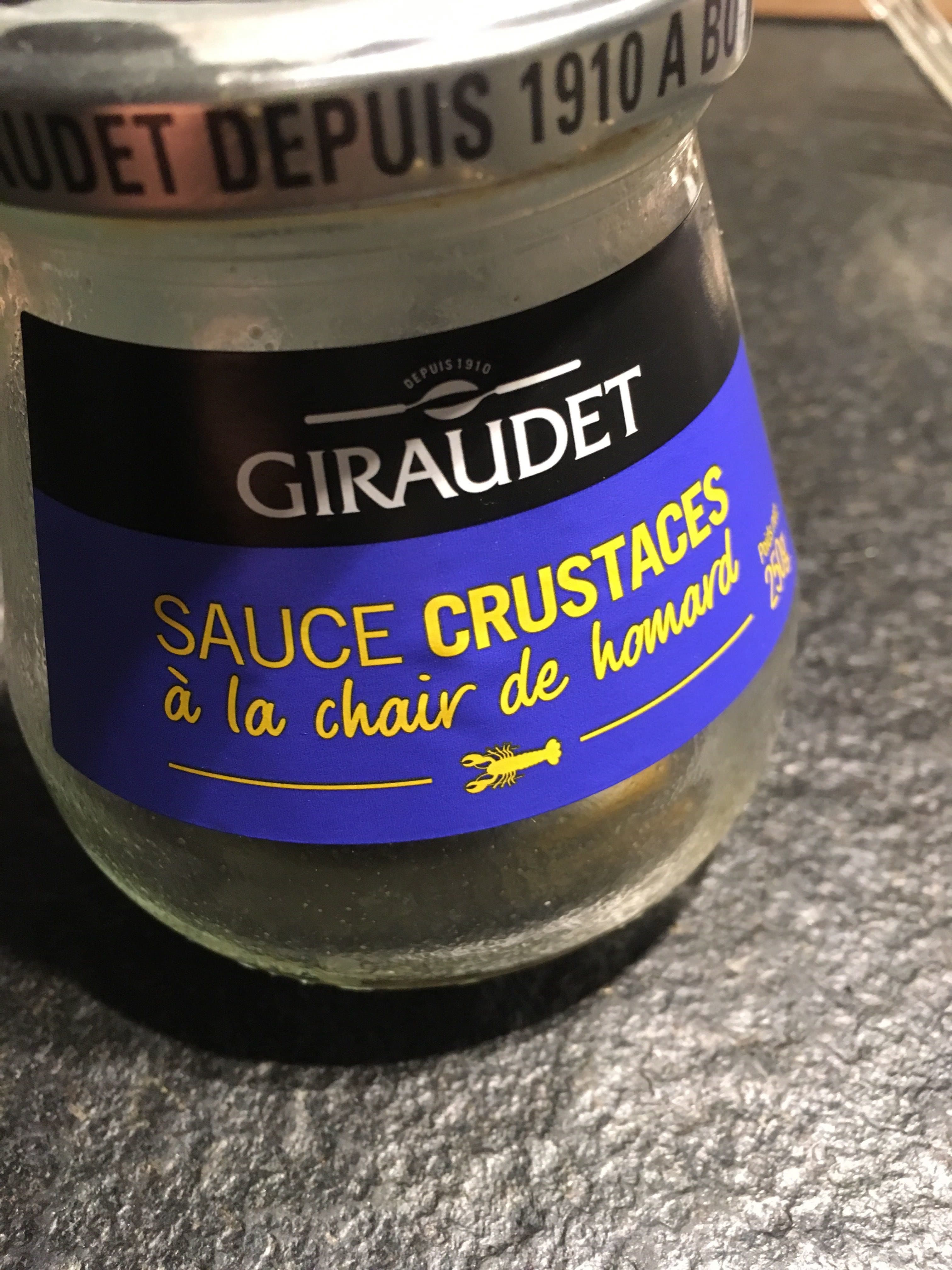 Giraudet Sauce Crustaces packshot