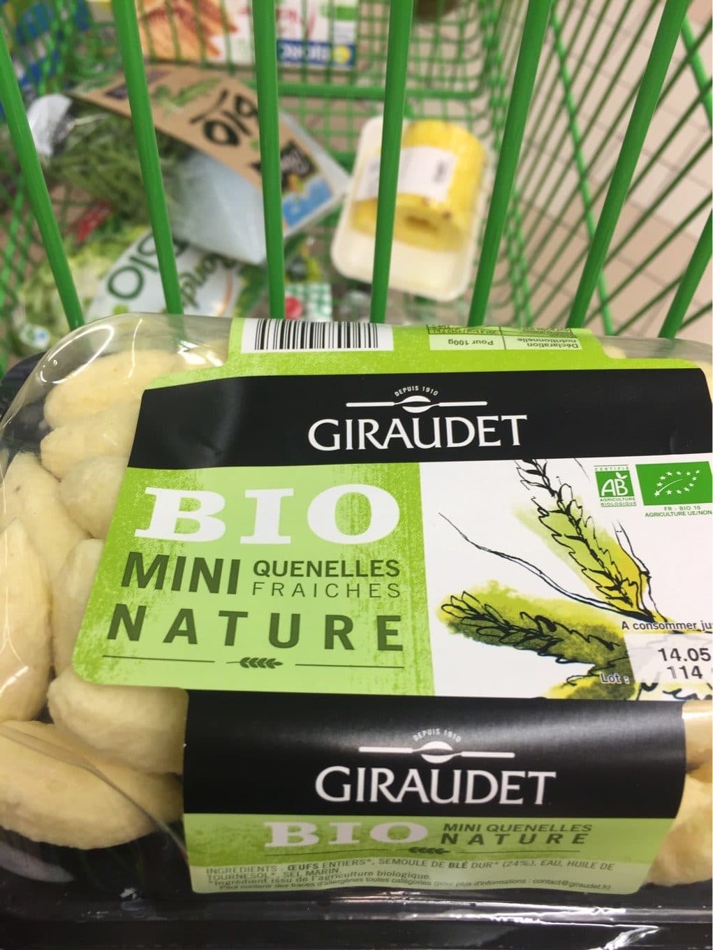 Giraudet Quenelles Bio 300g packshot