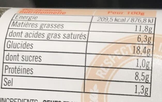Giraudet Quenelles Fraîches aux Légumes, carottes et pousses d'épinards packshot