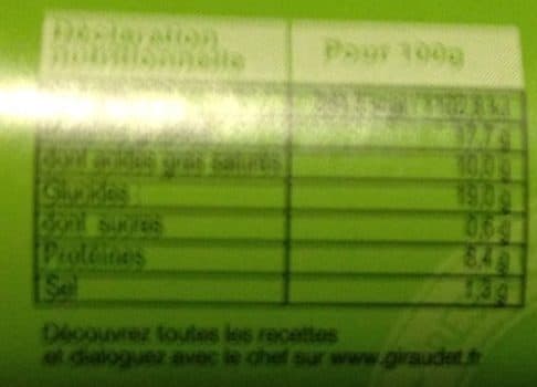 Giraudet Giraudet QUENEL3X80G Natu packshot