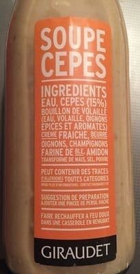 Giraudet Soupe de cèpes packshot