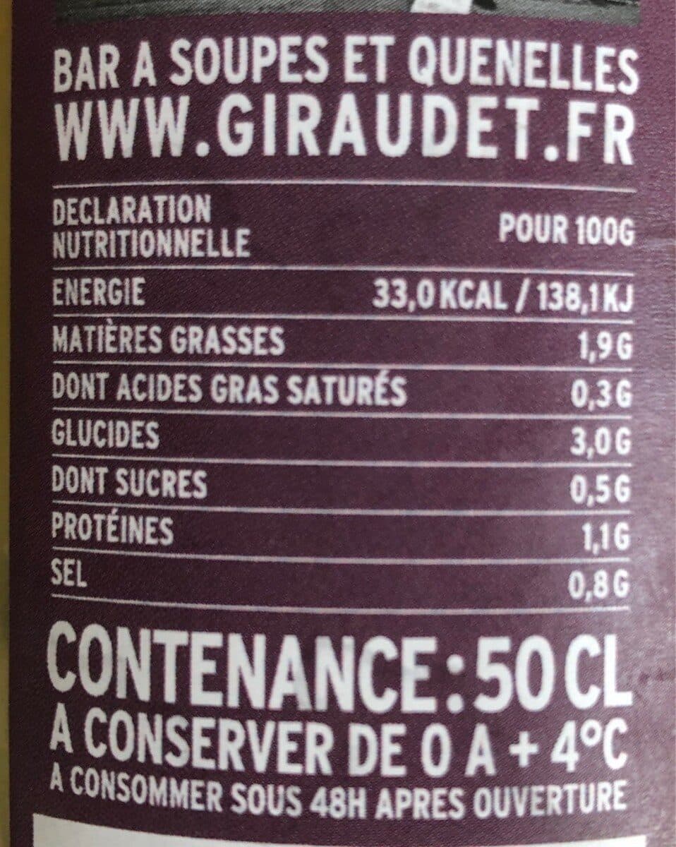 Giraudet Soupe artichaut au safran packshot