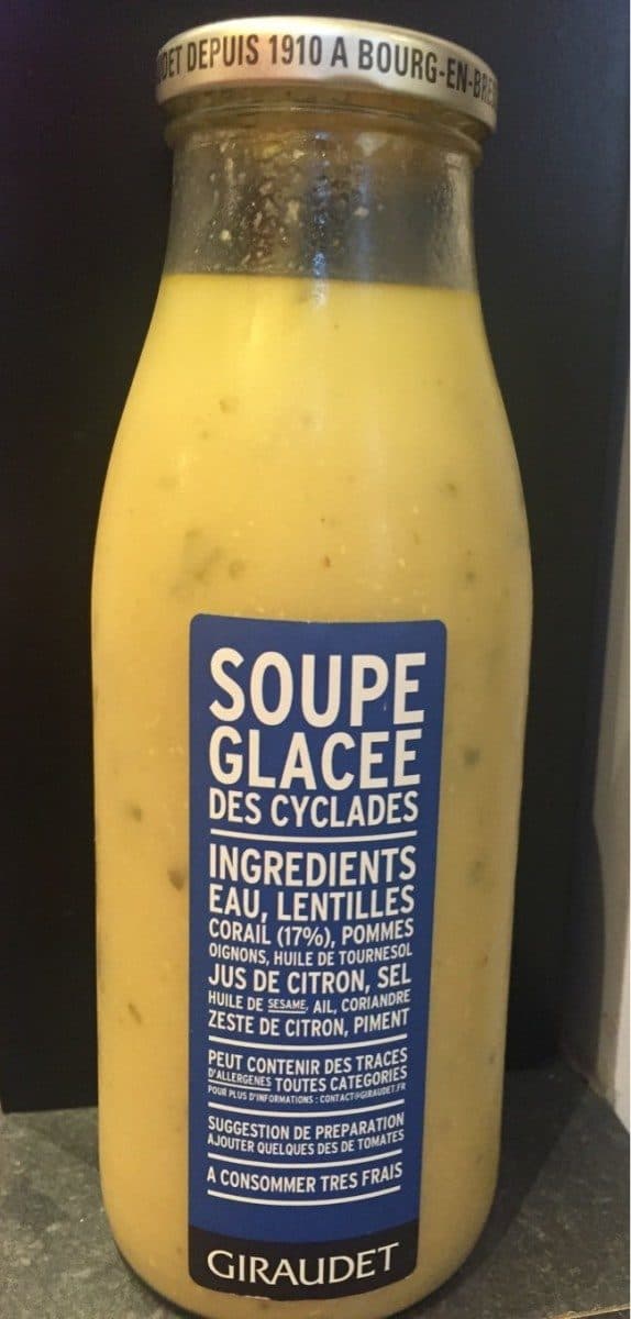 Giraudet Soupe glacée des Cyclades packshot