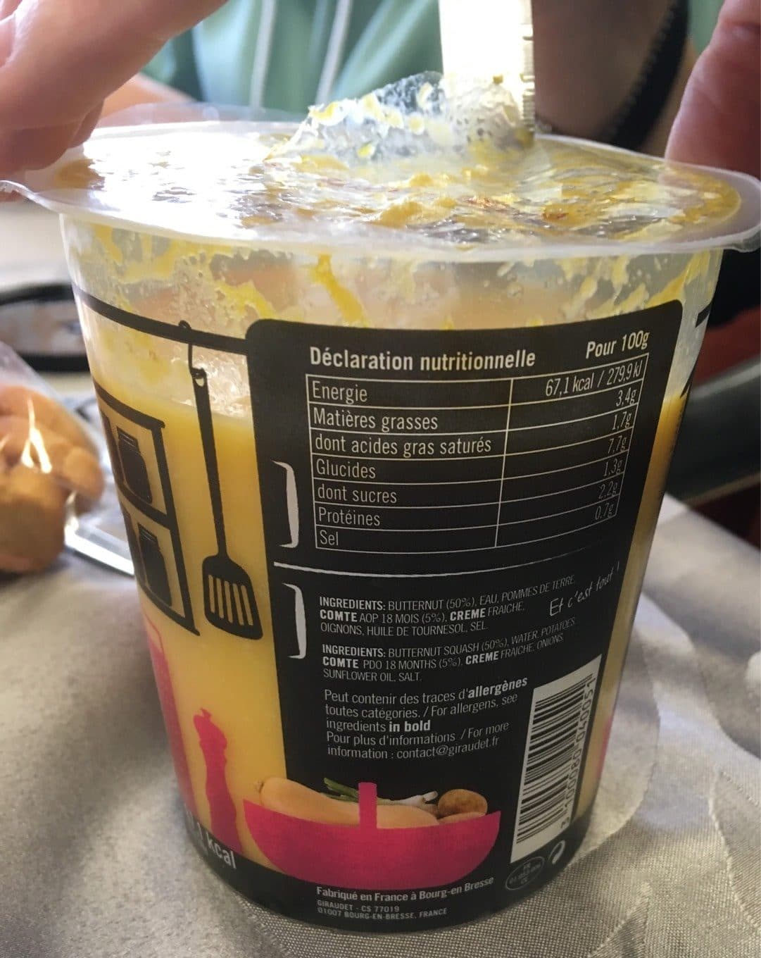 Giraudet Butternut Comte Aop packshot