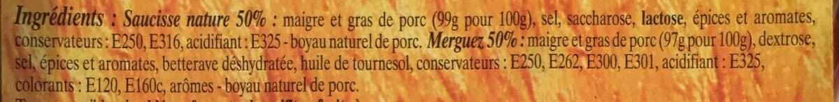 Open Food Facts Brochette saucisses/merguez packshot