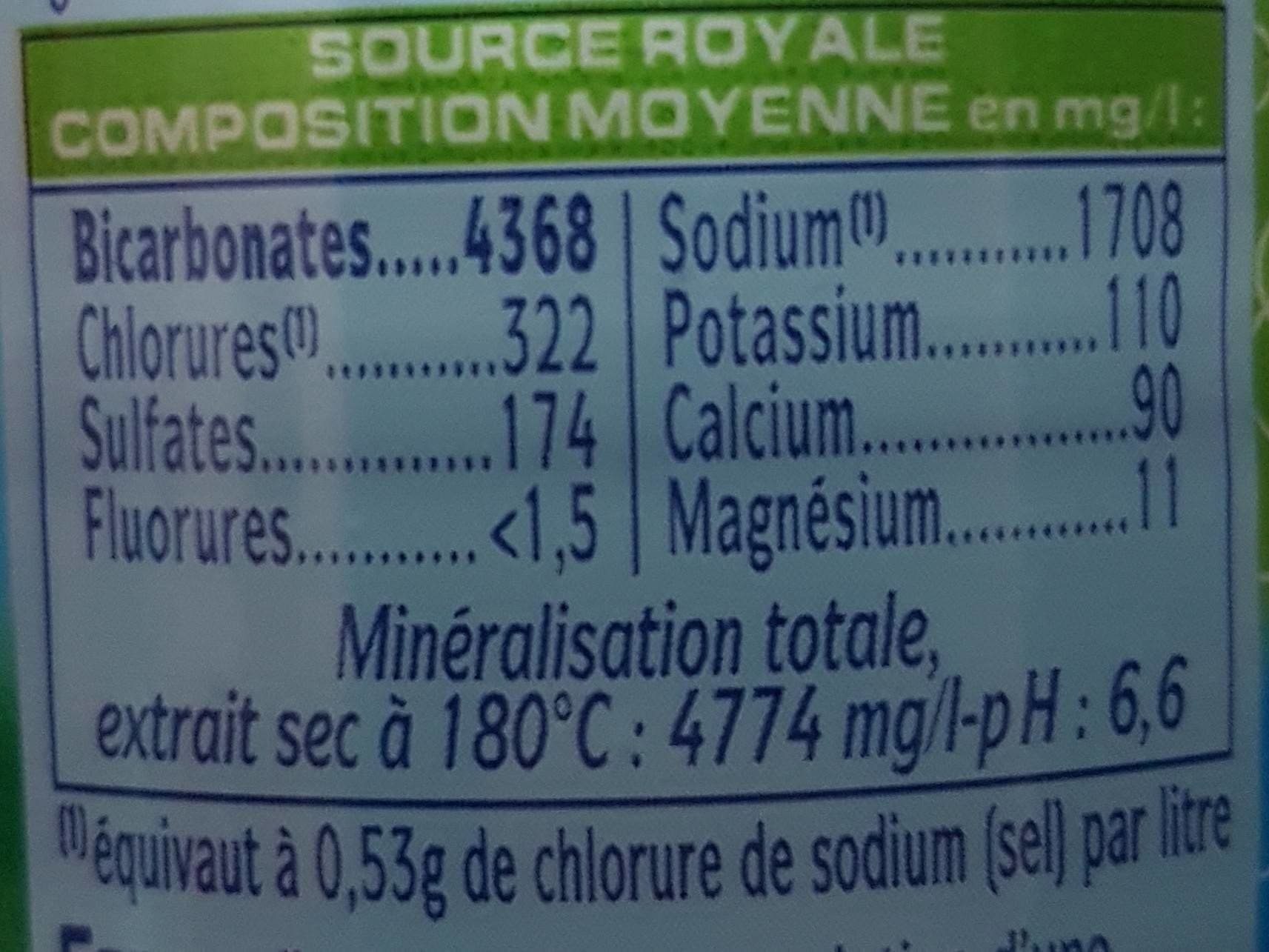 St yorre ST YORRE Eau Minérale Naturelle Naturellement Gazeuse 0.50 L packshot