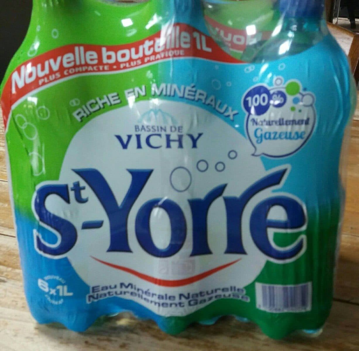 Open Food Facts Eau gazeuse St Yorre packshot