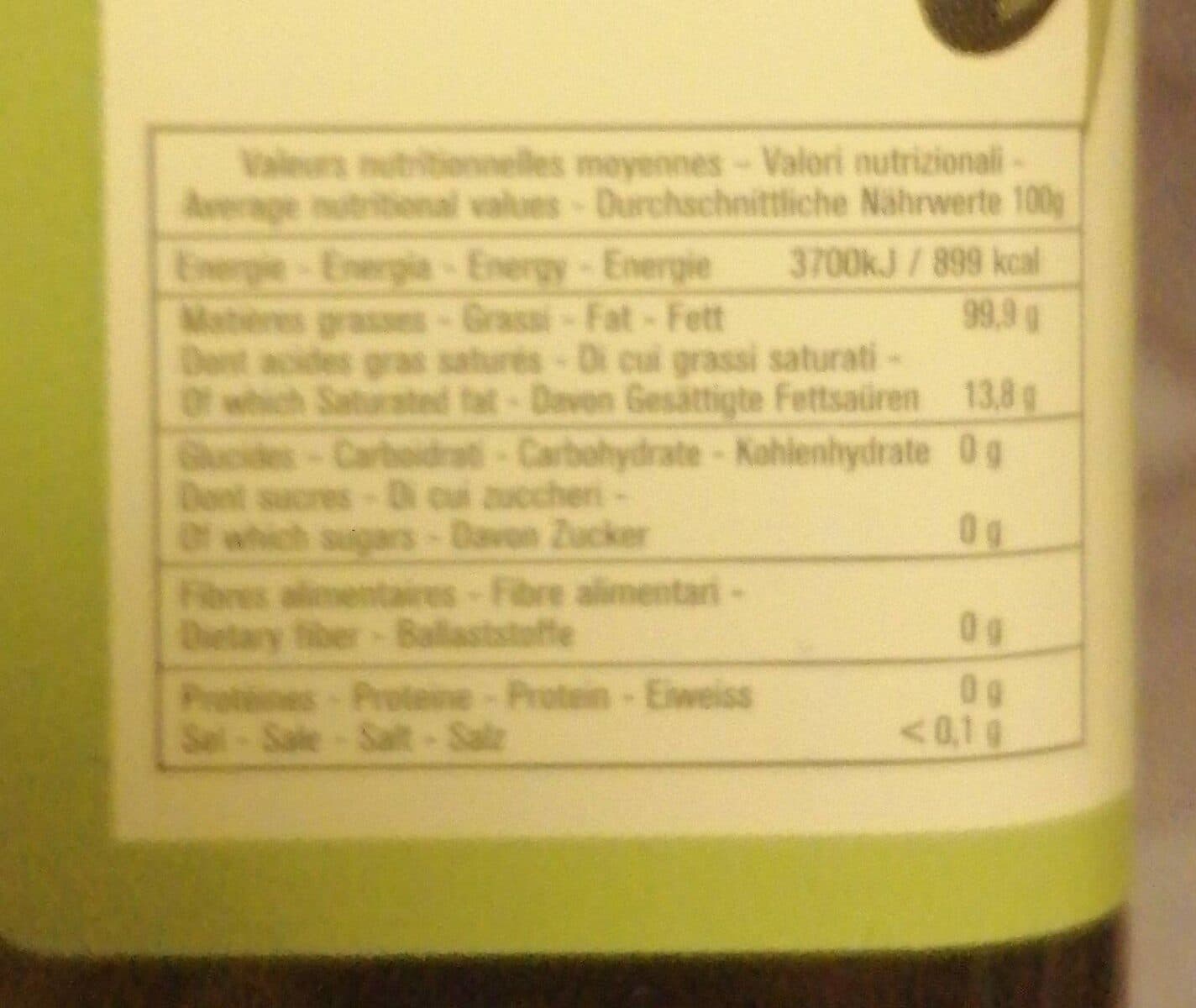 Barral Huile d'olive vierge extra packshot