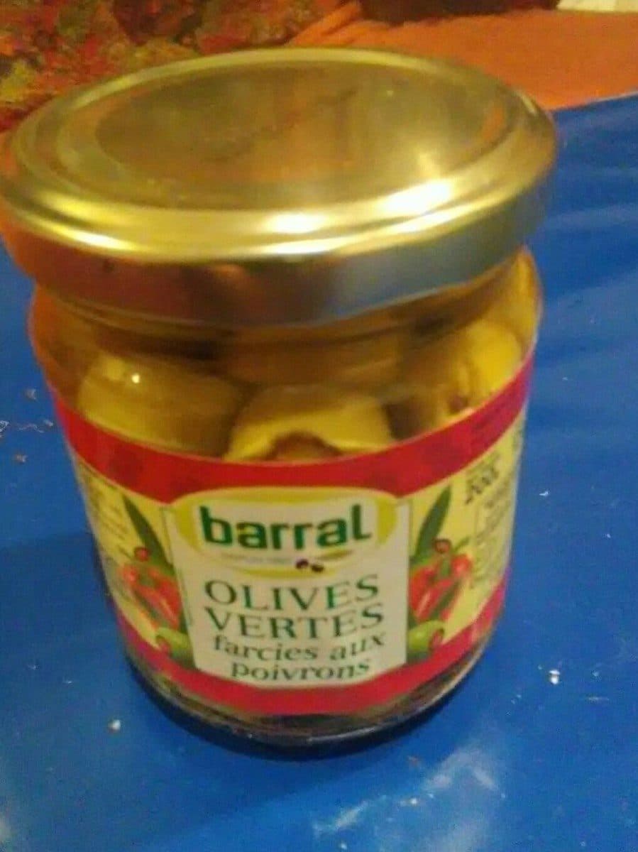 Barral Olives vertes farcies aux poivrons packshot