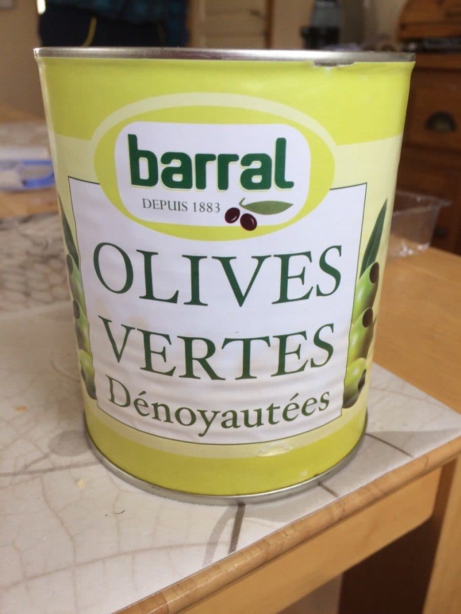 Barral Olives vertes denoyautees packshot